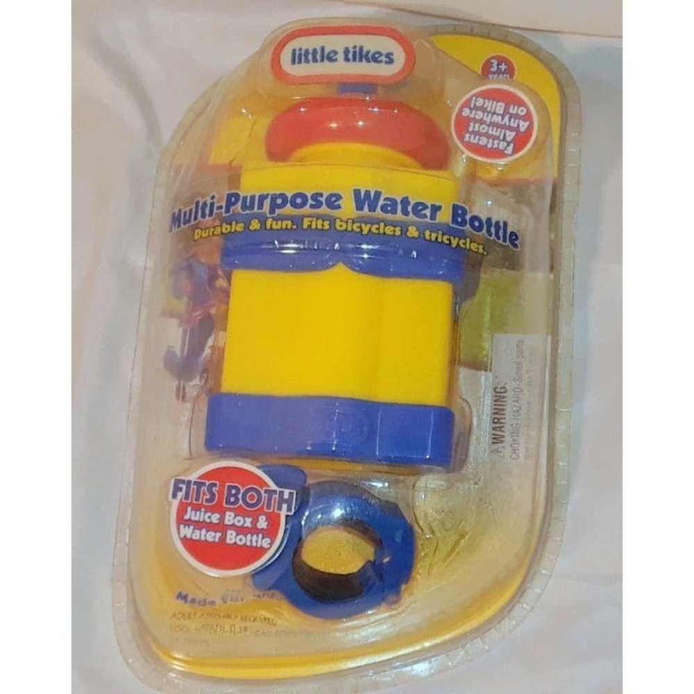 Little Tikes Multi purpose water Bottle & Juice Box Holder Bike Accessory